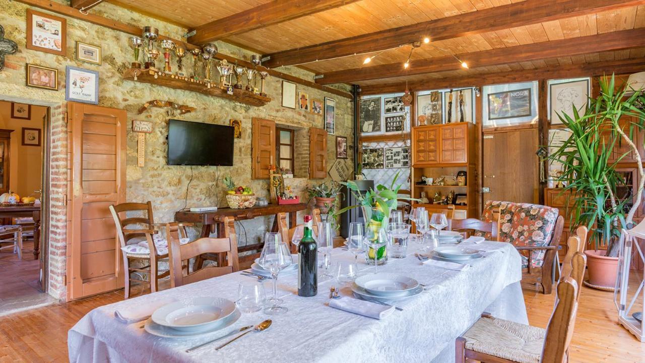 Villa La Casa dell'Artista 6 Asciano Esterno foto